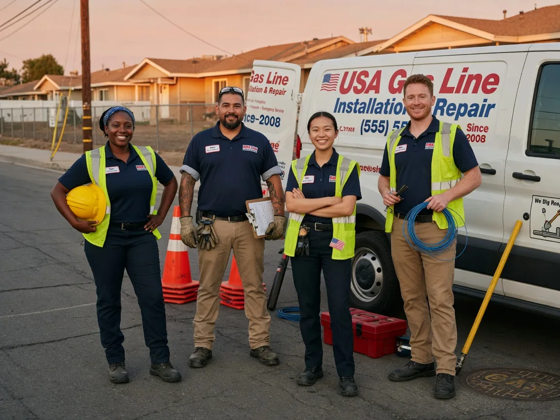 Gas Line Installation company in Sierra City, CA